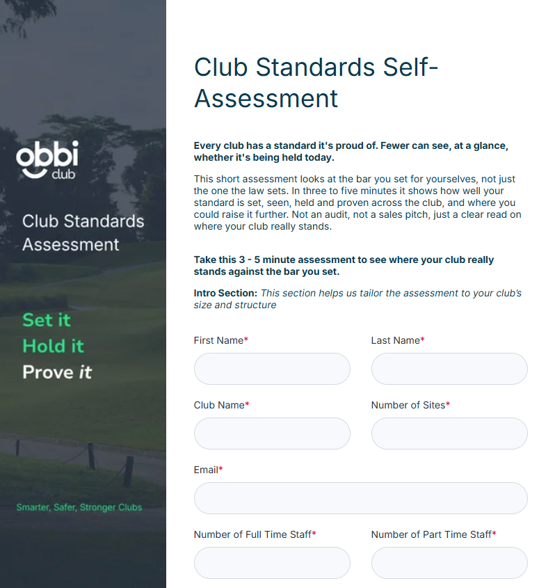 Standards Form Standards Form